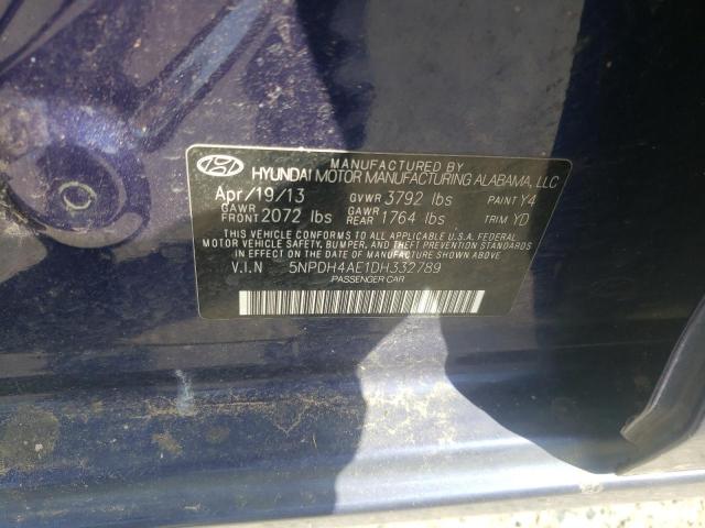 2013 HYUNDAI ELANTRA GLS  