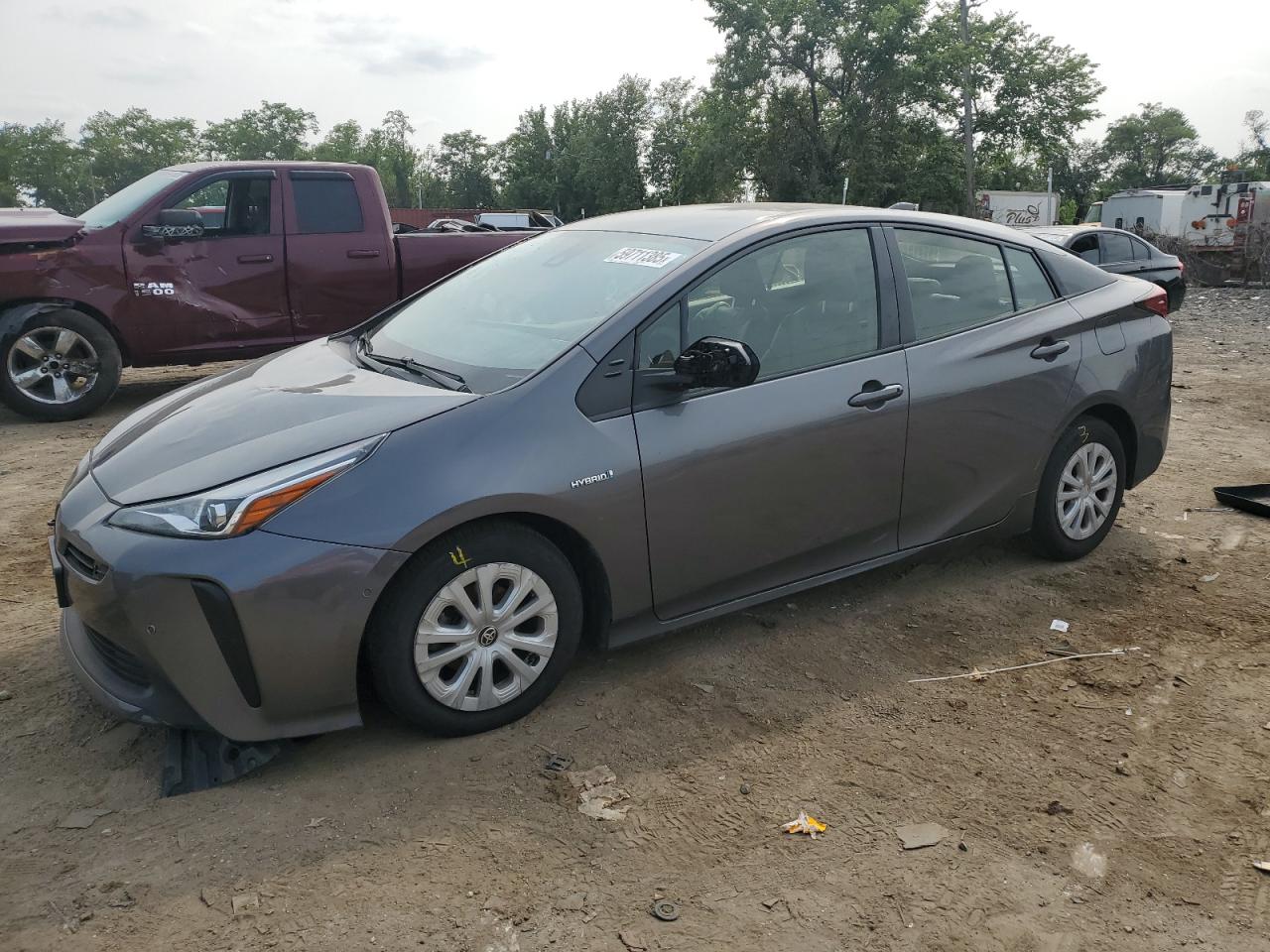 JTDKAMFUXM3128435 TOYOTA PRIUS 2021