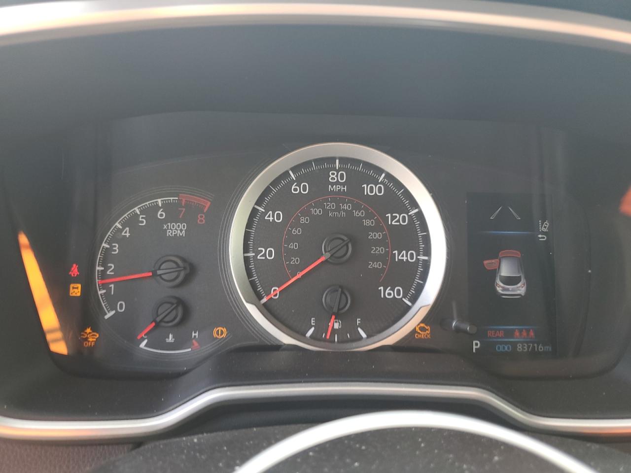 JTND4RBE1L3092026 TOYOTA COROLLA 2020