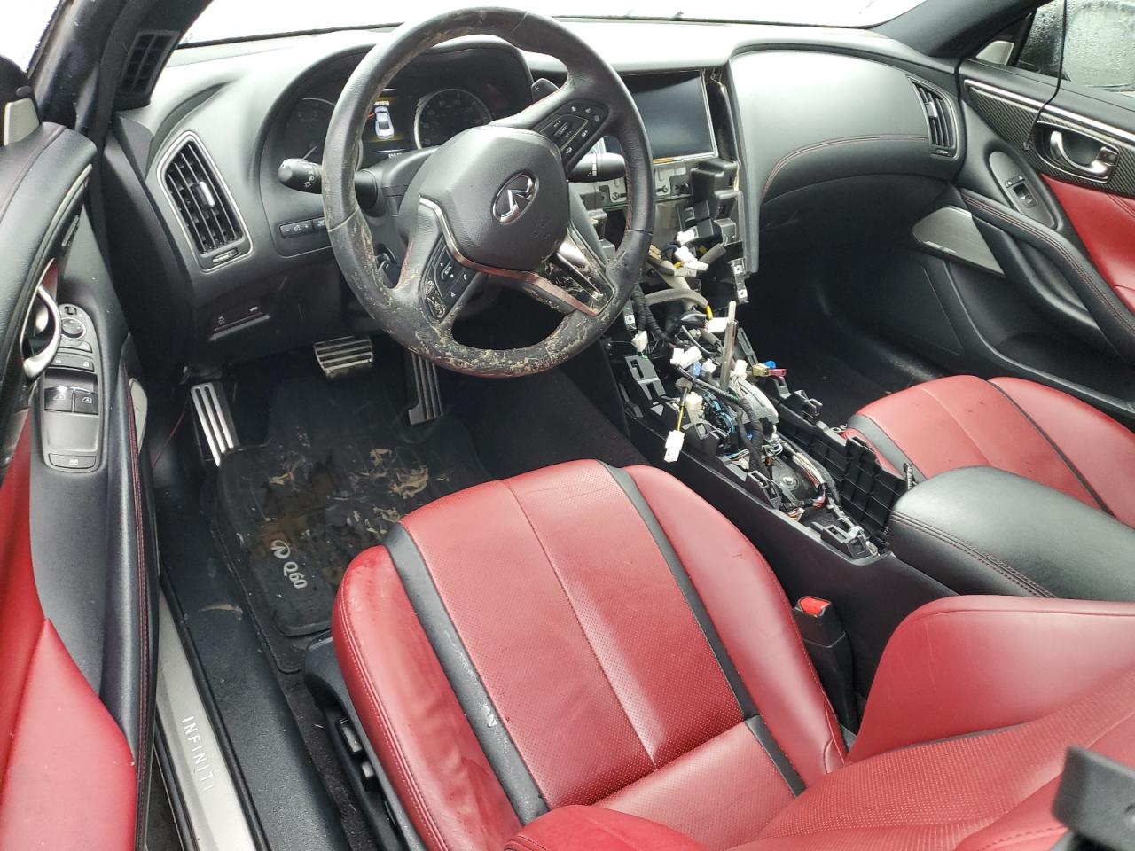 2022 Infiniti Q60 Red Sport 400 VIN: JN1FV7LL3NM680781 Lot: 61336905