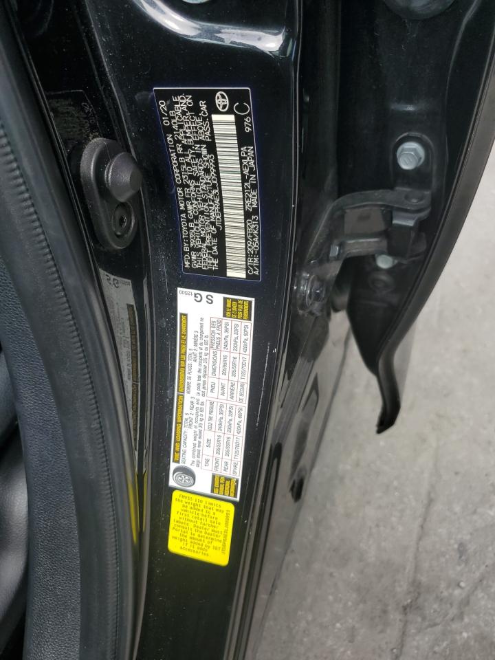 JTDEPRAE3LJ099993 TOYOTA COROLLA 2020