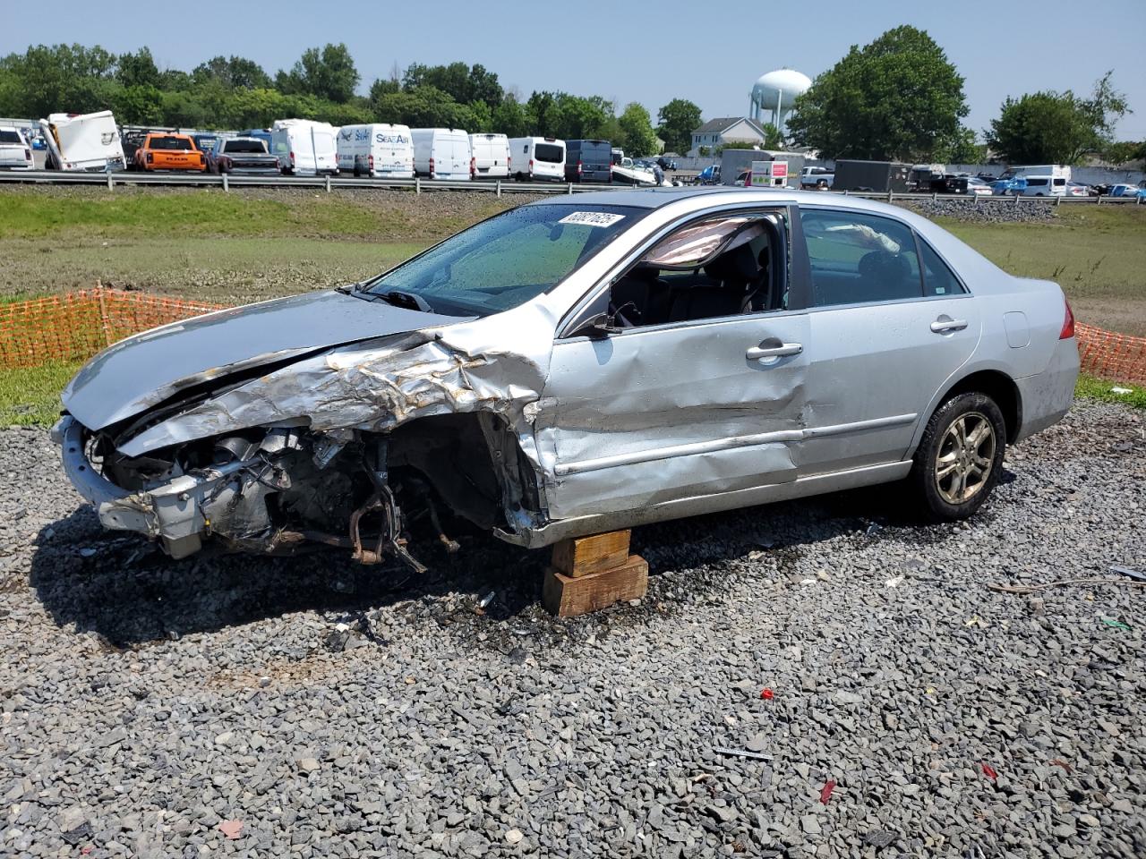 2007 Honda Accord Ex продається в Hillsborough, NJ - Front End