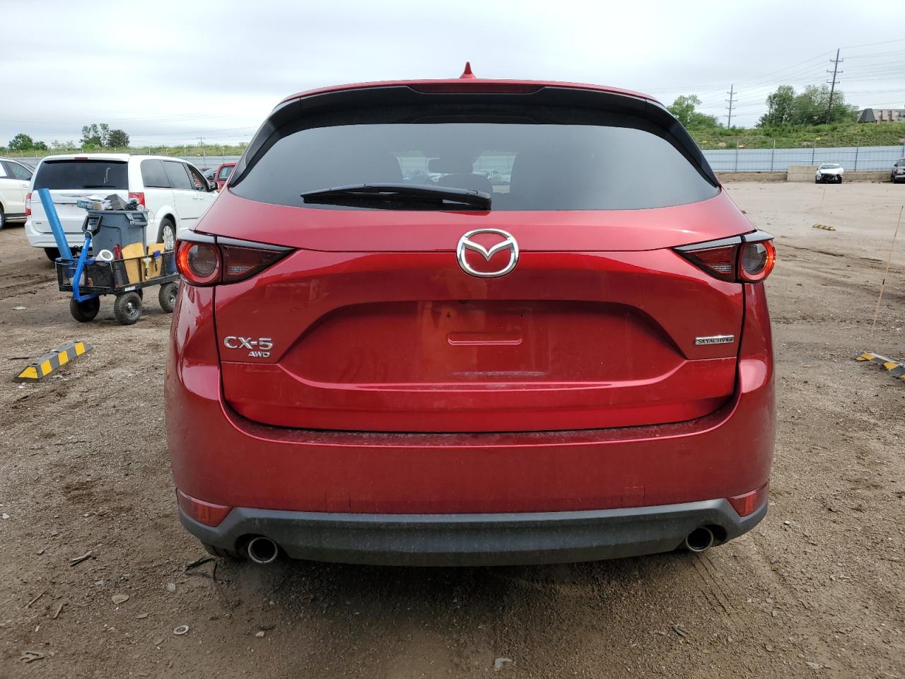 2021 Mazda Cx-5 Touring VIN: JM3KFBCM1M0493816 Lot: 59239785