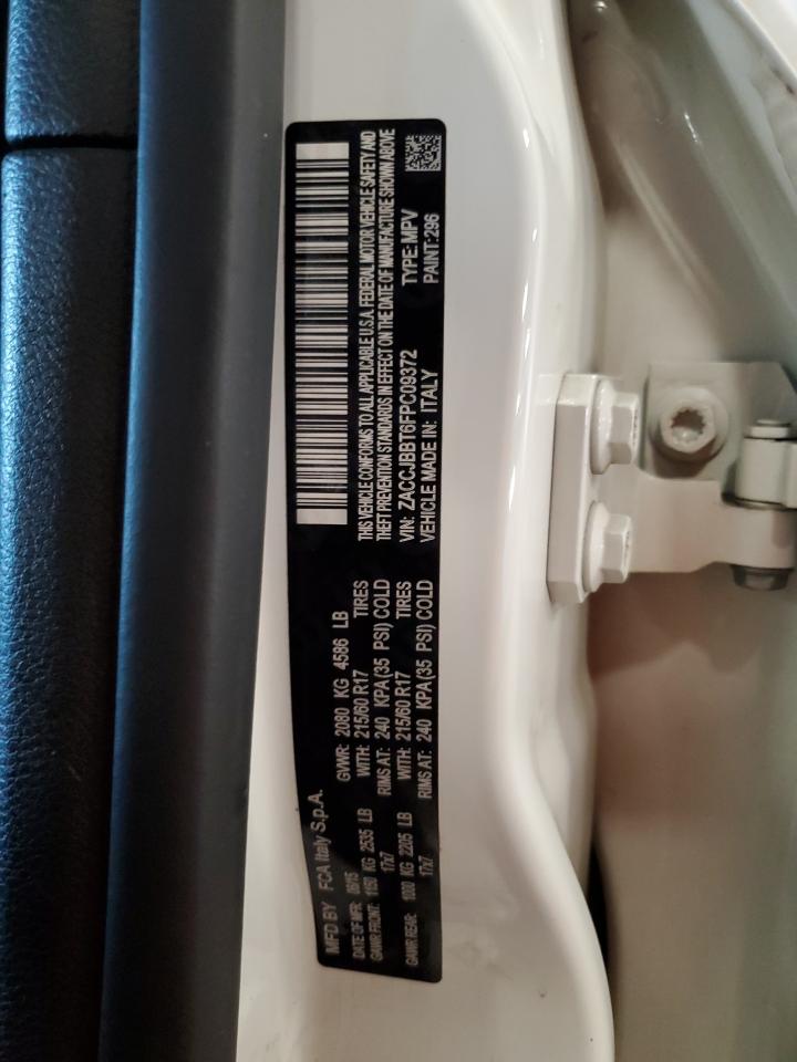 JEEP RENEGADE 2015 VIN ZACCJBBT6FPC09372 фото 12
