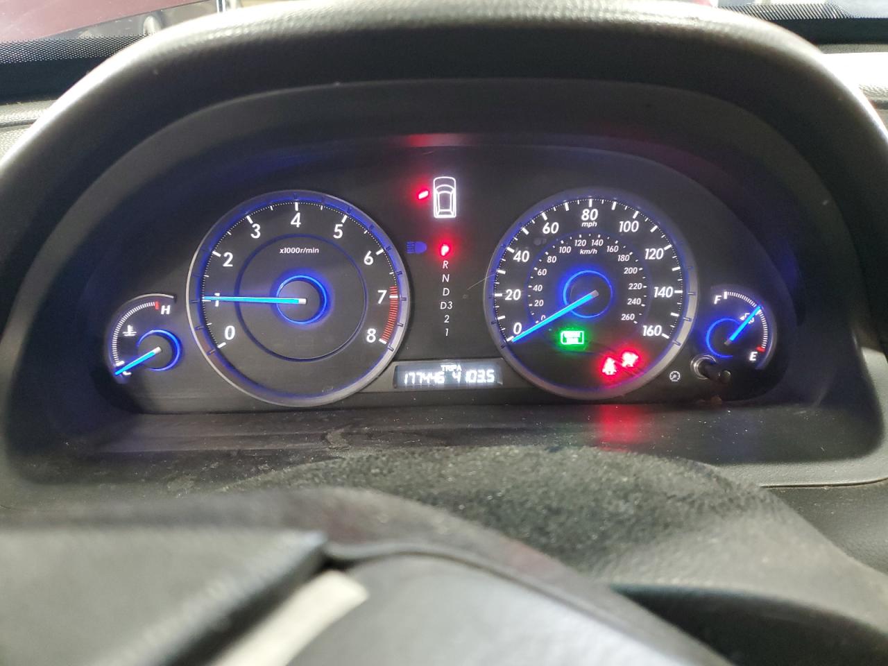 2012 Honda Crosstour Exl VIN: 5J6TF2H55CL008597 Lot: 60724935