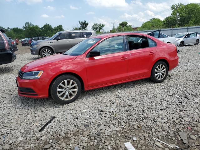  VOLKSWAGEN JETTA 2015 Red