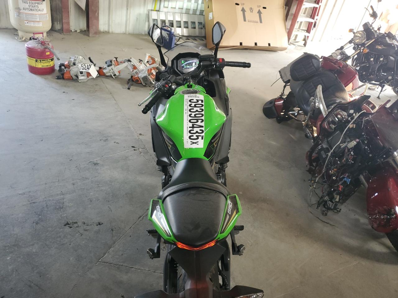 2020 Kawasaki Ex650 N VIN: ML5EXEN12LDA09714 Lot: 59396435