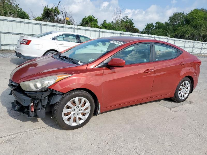  HYUNDAI ELANTRA 2012 Czerwony