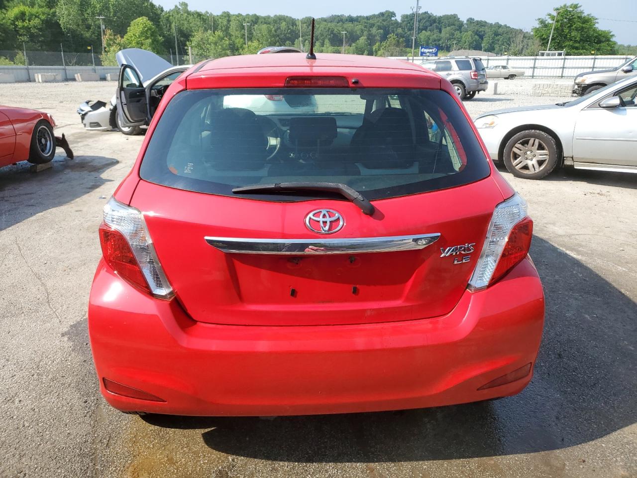 2013 Toyota Yaris VIN: JTDKTUD38DD557443 Lot: 59436605