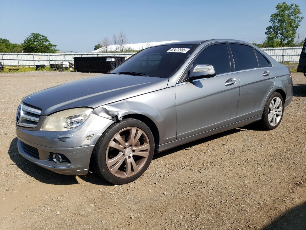 MERCEDES-BENZ C-CLASS 2009 VIN WDDGF81X09F237739