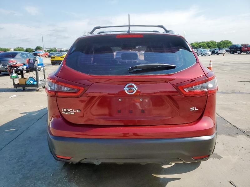 NISSAN ROGUE 2021 Красный