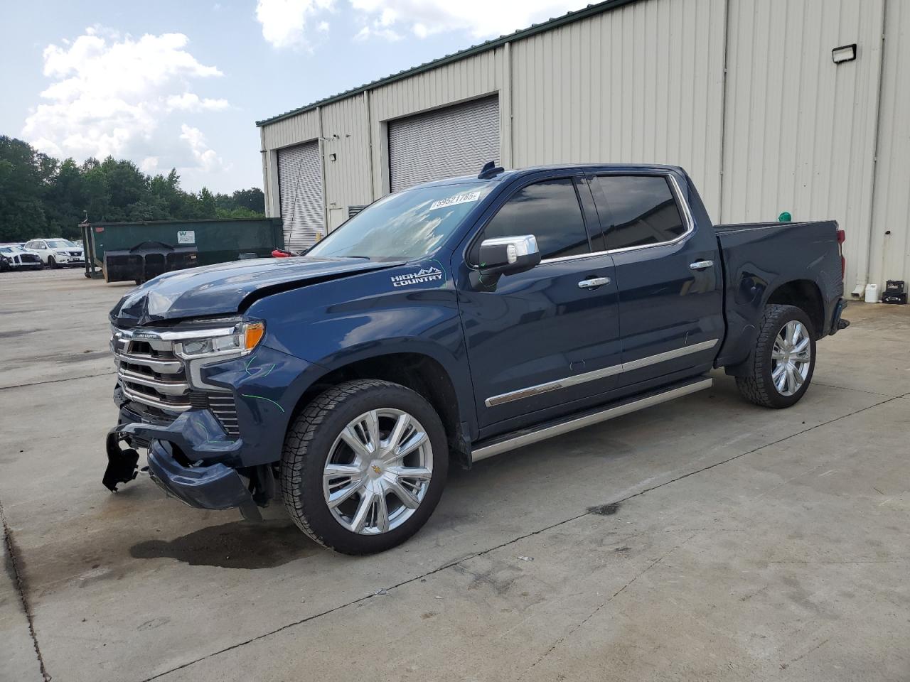 2022 Chevrolet Silverado K1500 High Country იყიდება Gaston-ში, SC - Front End