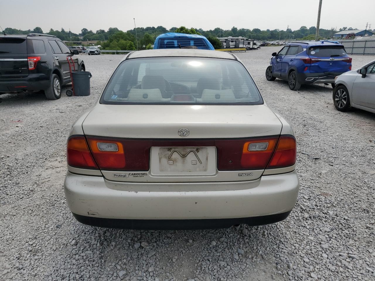 1996 Mazda Protege Dx VIN: JM1BB141XT0342362 Lot: 59976775