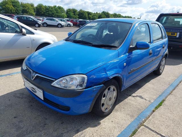 2001 VAUXHALL CORSA COMF for sale at Copart NEWBURY