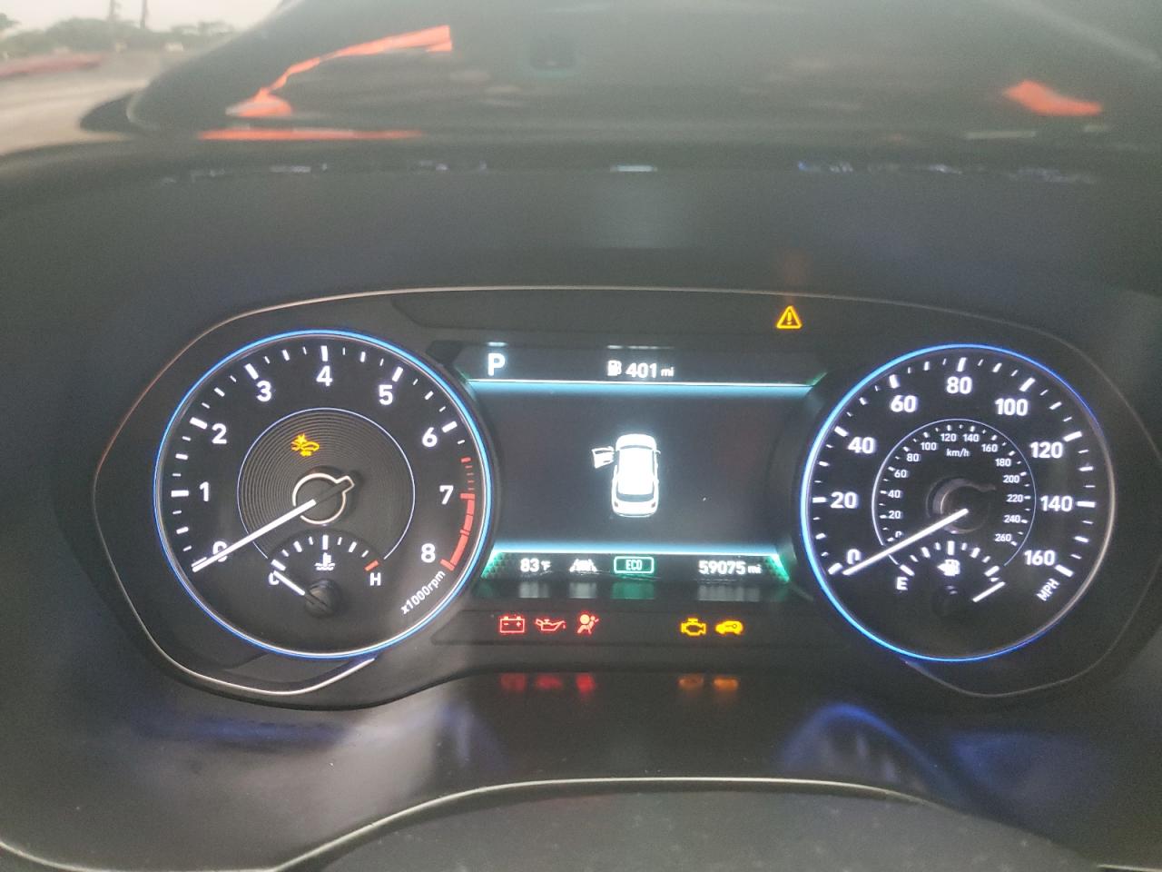 2020 Hyundai Palisade Sel VIN: KM8R44HE2LU170825 Lot: 59440395