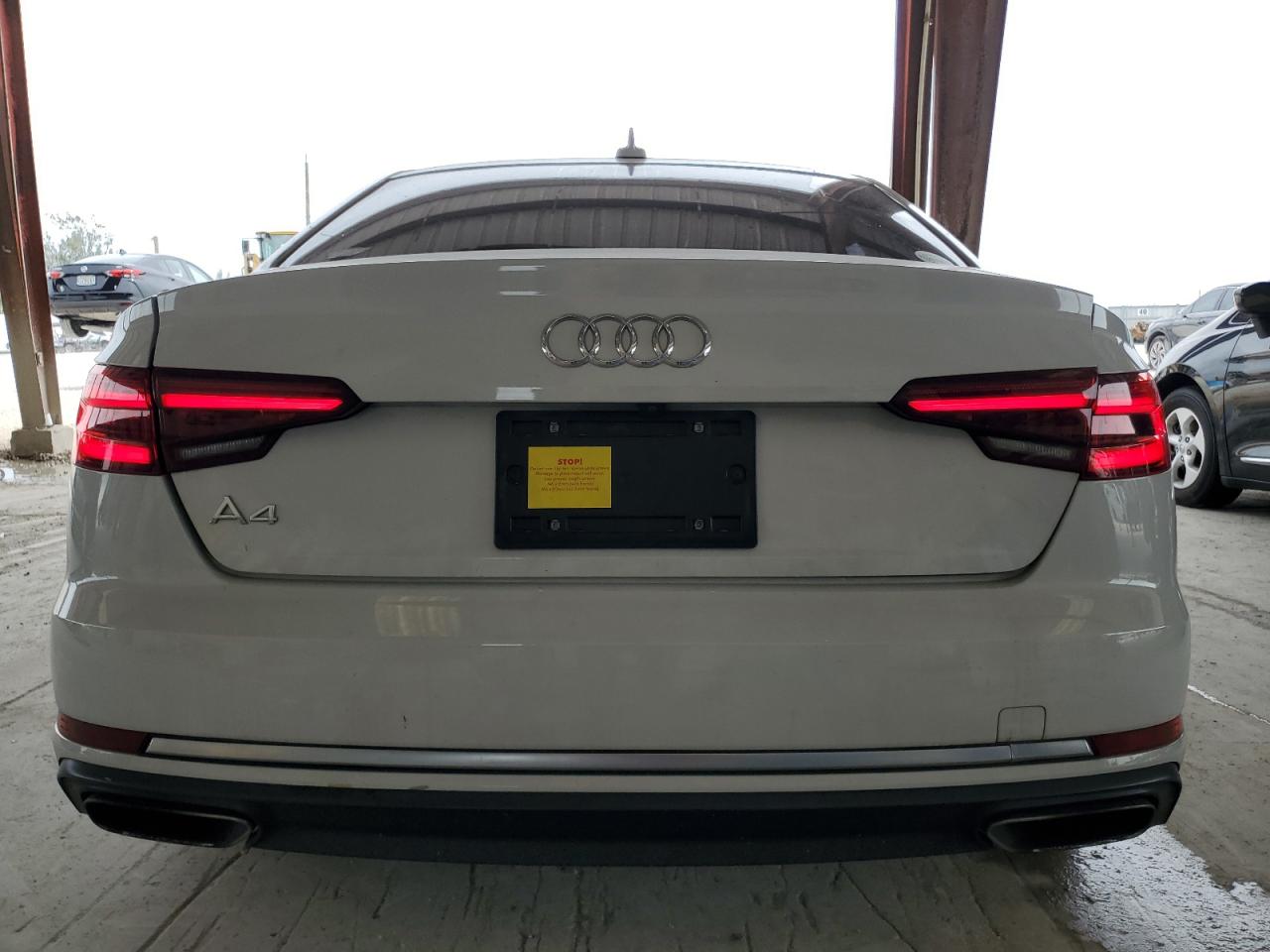 2019 Audi A4 Premium VIN: WAUGMAF44KN008382 Lot: 59678385