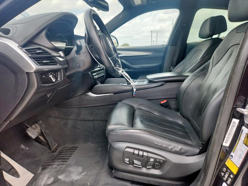  BMW X6 2016 Черный