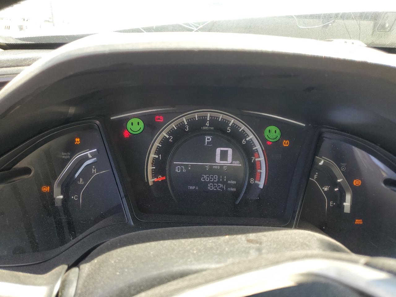 19XFC2F53GE205104 HONDA CIVIC 2016