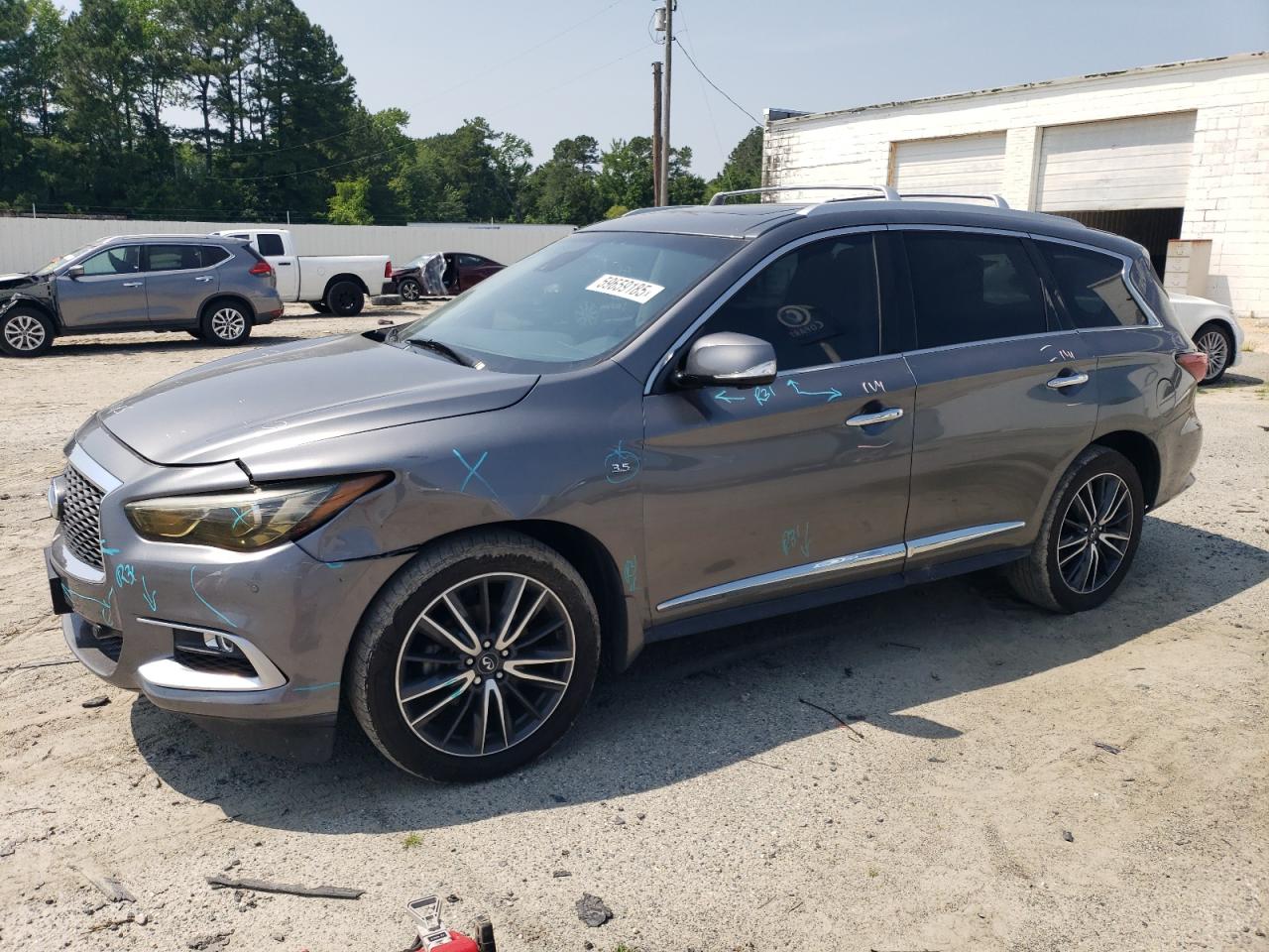 2016 Infiniti Qx60 للبيع في Seaford، DE - Front End