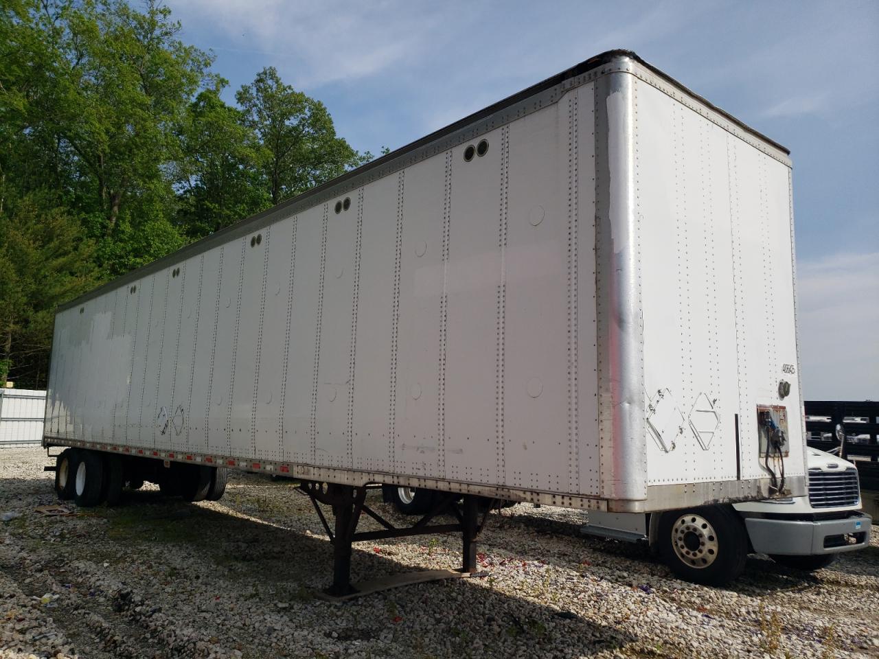 2009 Wabash Dvcvhpc Dry Van Trailer zu verkaufen in West Warren, MA - Side