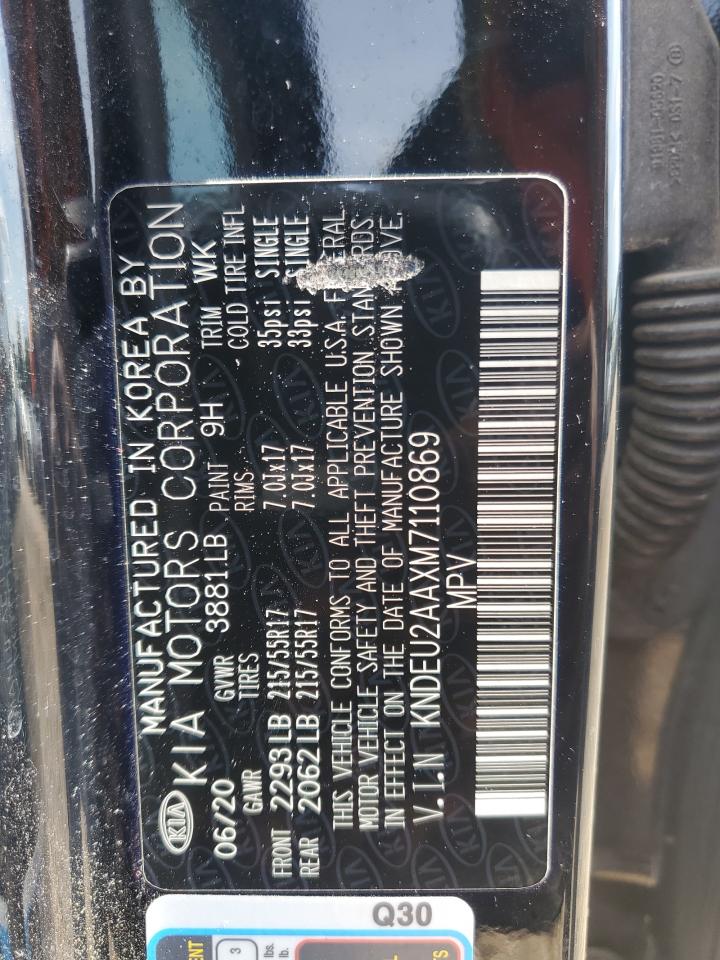 KIA SELTOS 2021 VIN KNDEU2AAXM7110869 photo 13