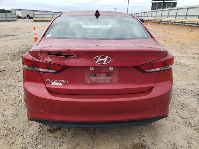  HYUNDAI ELANTRA 2017 Czerwony