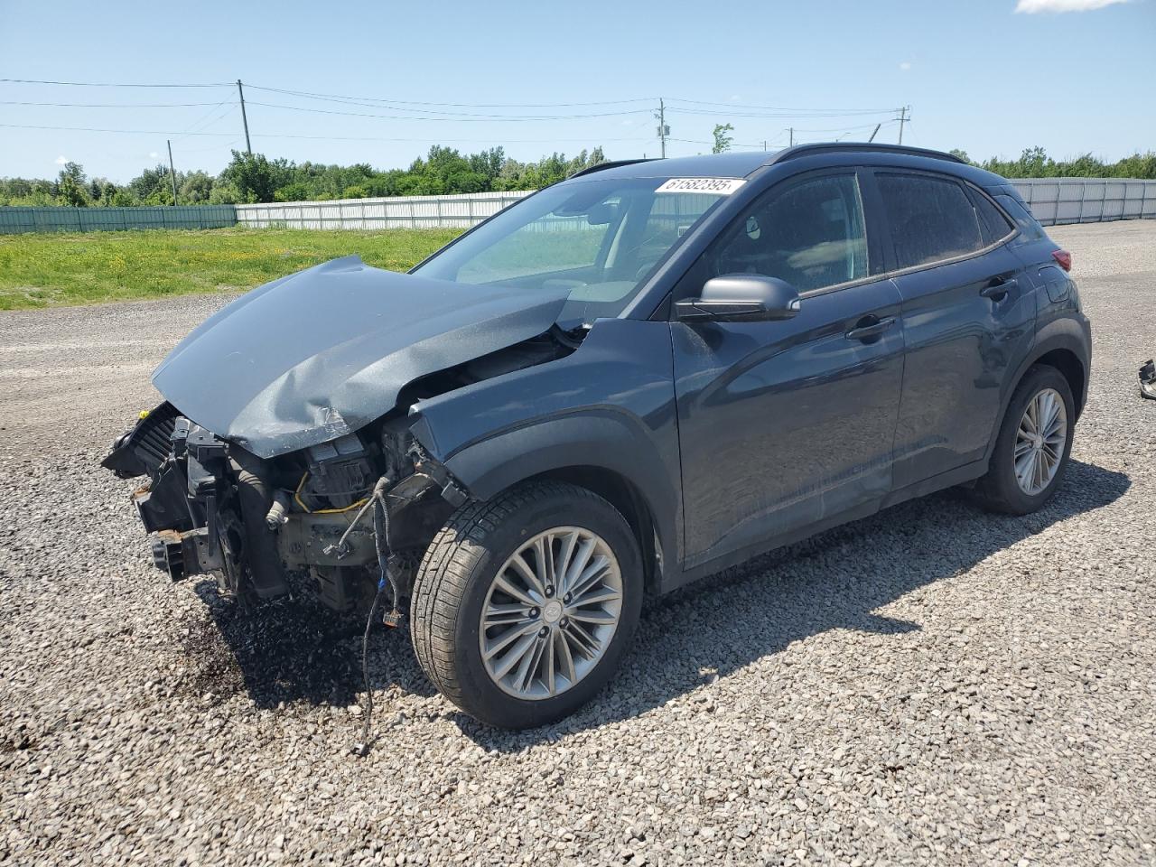 2018 Hyundai Kona Sel charcoal null gas KM8K6CAA6JU073069 photo #1