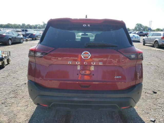  NISSAN ROGUE 2021 Czerwony