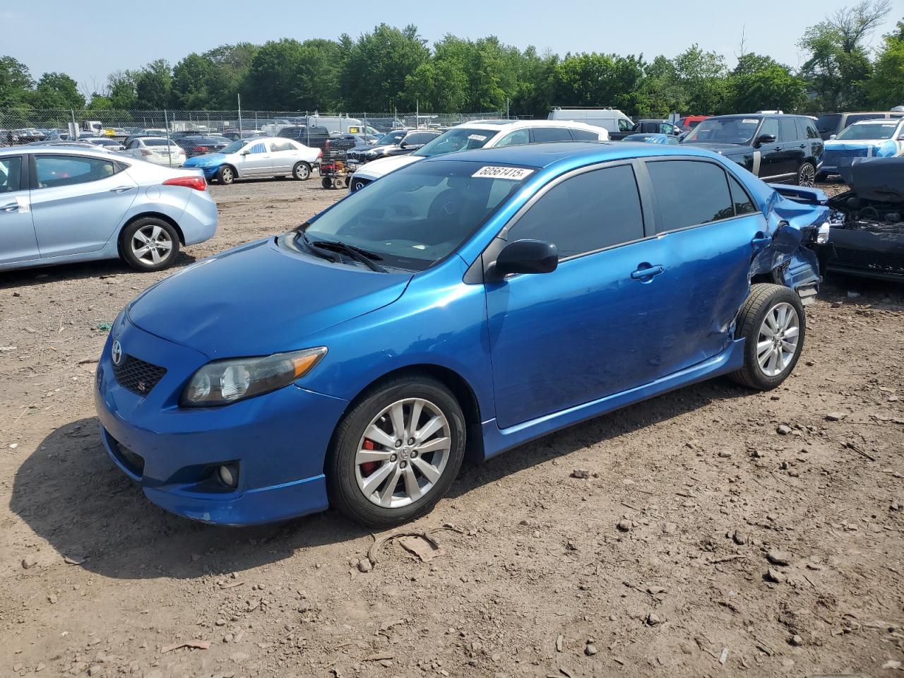 2010 Toyota Corolla Base на продаже в Chalfont, PA - Side