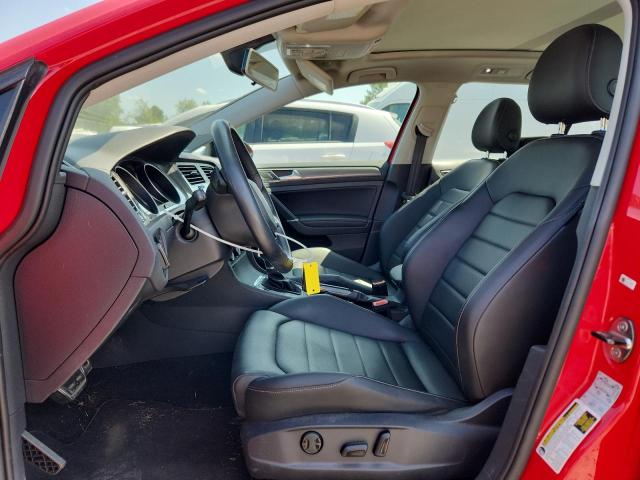  VOLKSWAGEN GOLF 2017 Czerwony