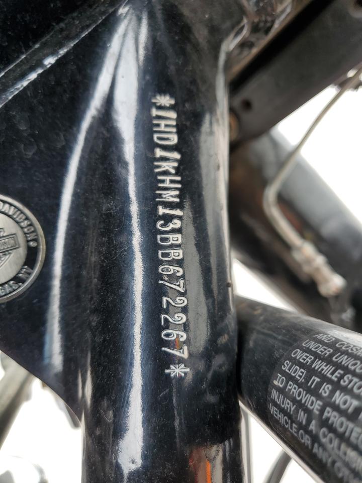 2011 Harley-Davidson Fltrx VIN: 1HD1KHM13BB672267 Lot: 61772055
