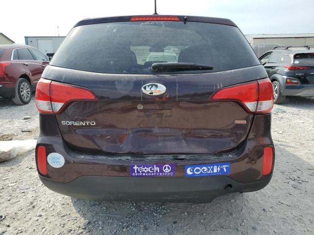 Parquets KIA SORENTO 2014 Bordowy
