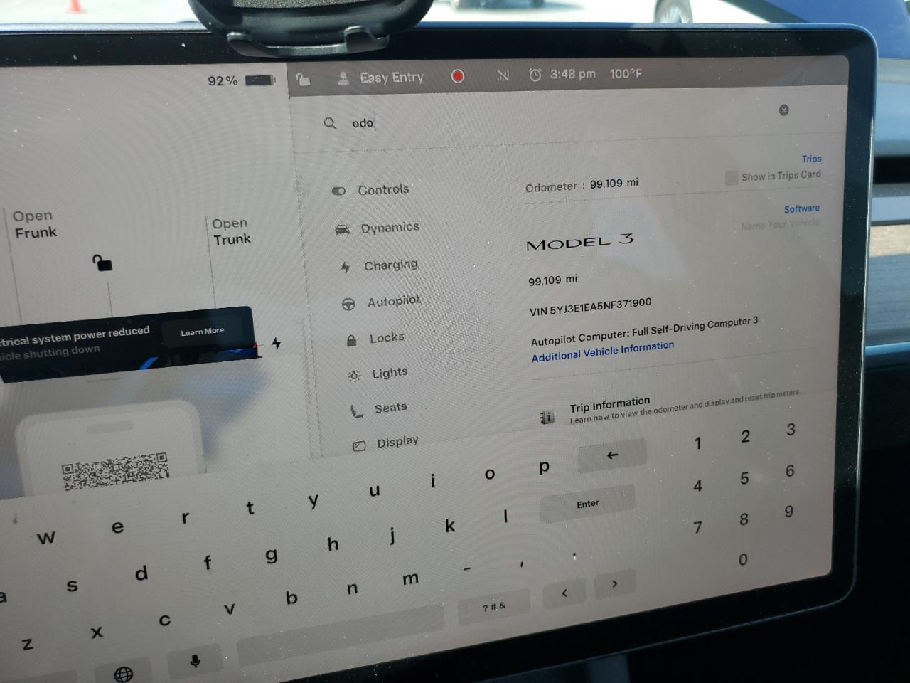 2022 Tesla Model 3 VIN: 5YJ3E1EA5NF371900 Lot: 62256215