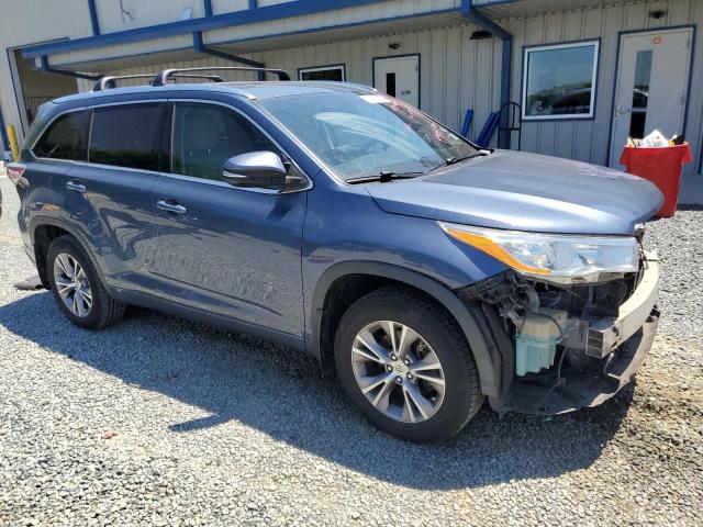 Parquets TOYOTA HIGHLANDER 2014 Granatowy