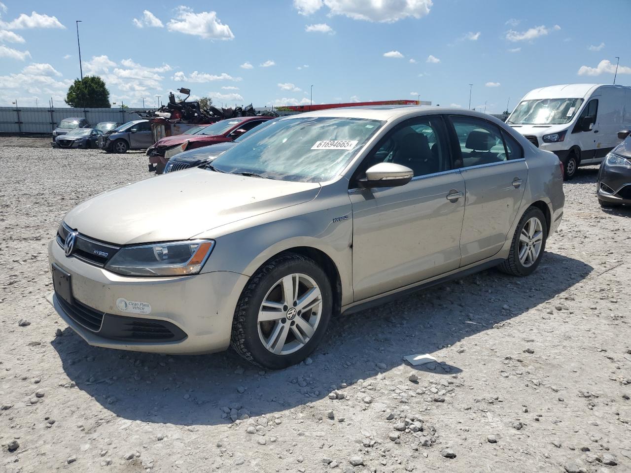2013 Volkswagen Jetta Hybrid იყიდება Cahokia Heights-ში, IL - Normal Wear
