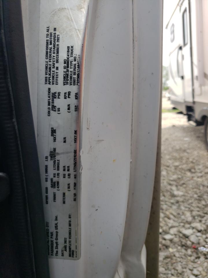 2022 Ford Econoline E350 Super Duty Cutaway Van VIN: 1FDWE3FN8NDC41848 Lot: 58483395