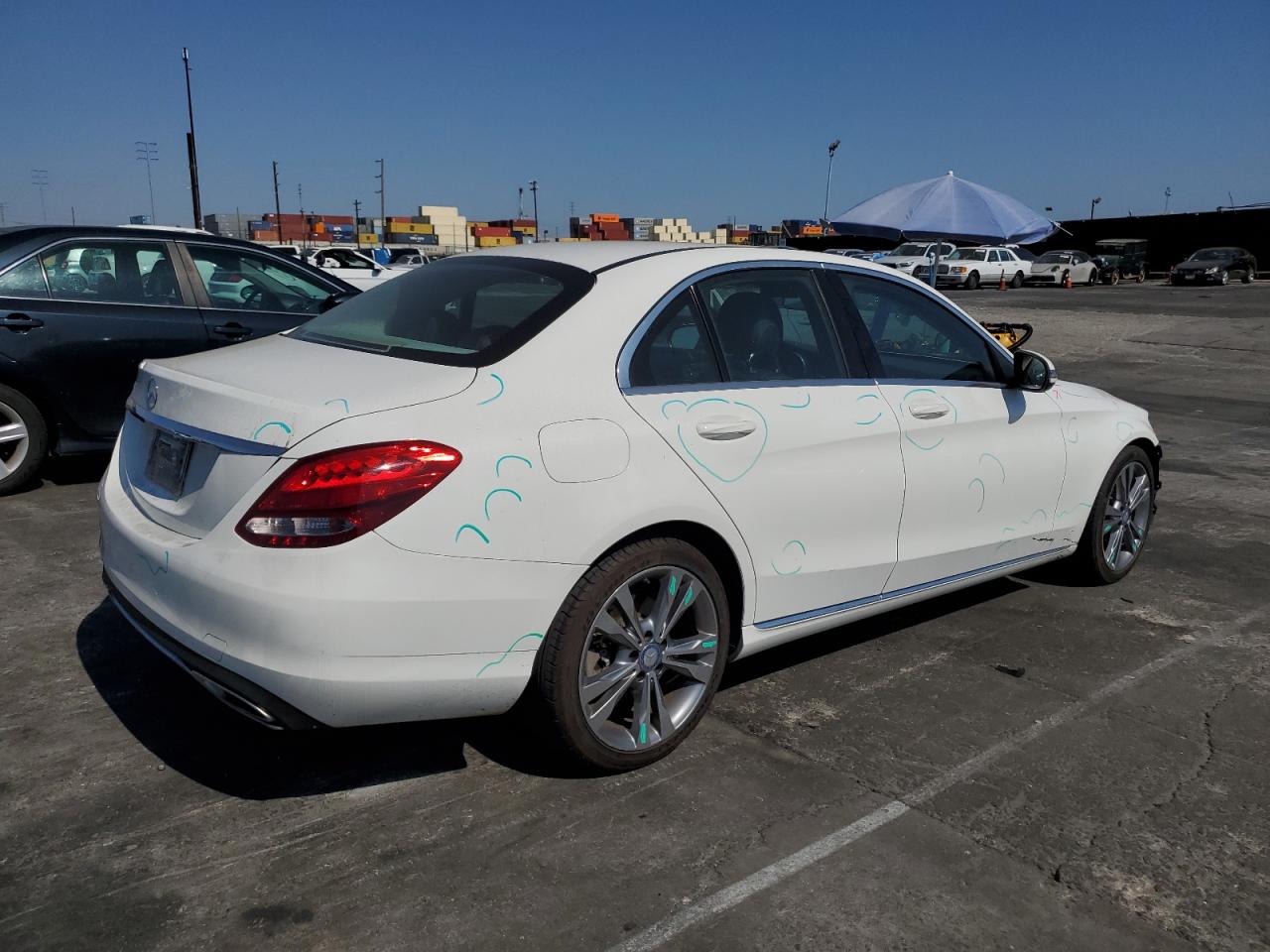 MERCEDES-BENZ C-CLASS 2017 VIN 55SWF4JB8HU196944 zdjęcie 3