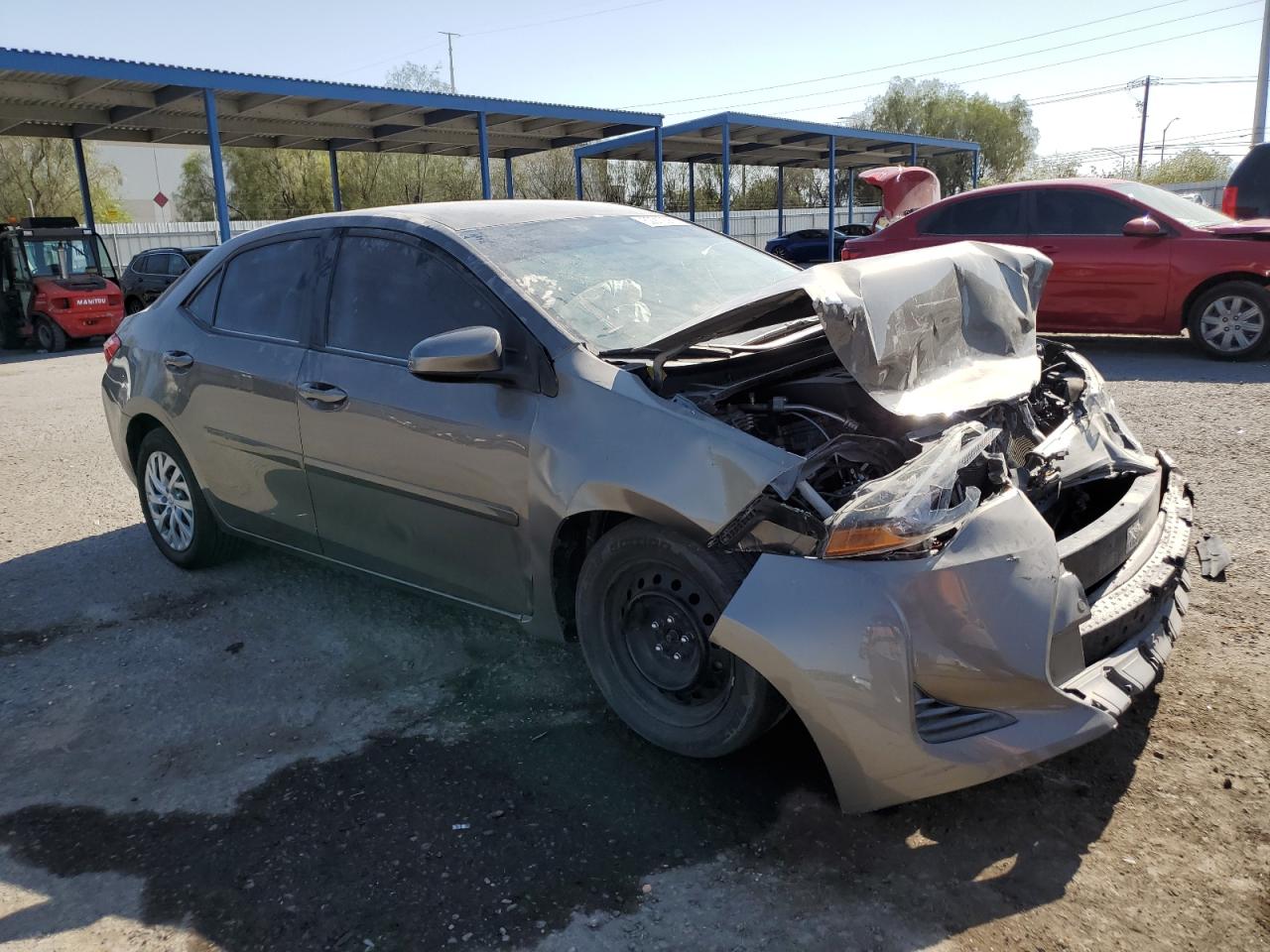TOYOTA COROLLA 2018 VIN 2T1BURHE2JC011865 zdjęcie 4