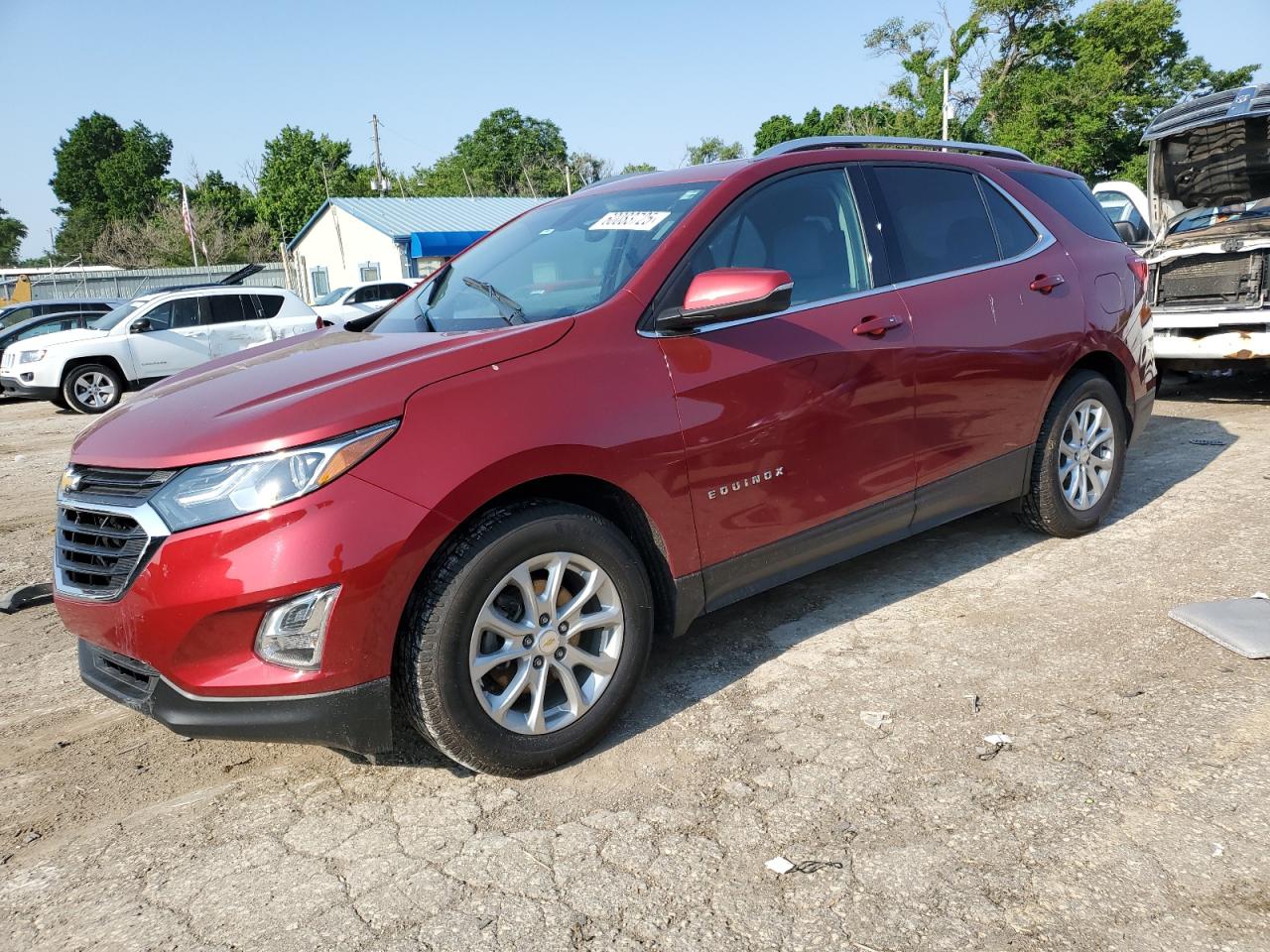 2018 Chevrolet Equinox Lt de vânzare în Wichita, KS - Water/Flood
