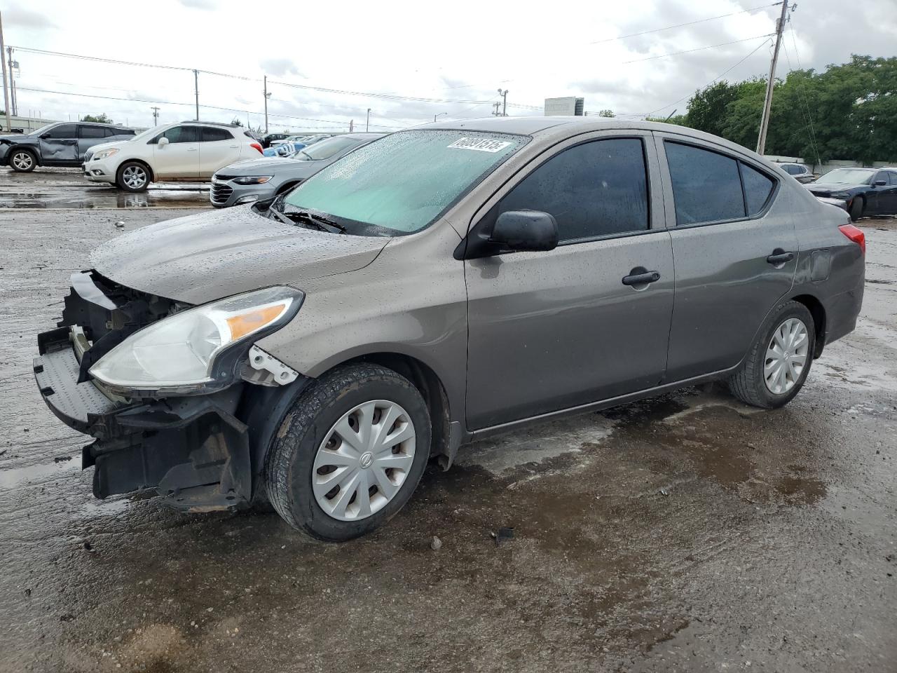 2015 Nissan Versa S на продаже в Oklahoma City, OK - Front End