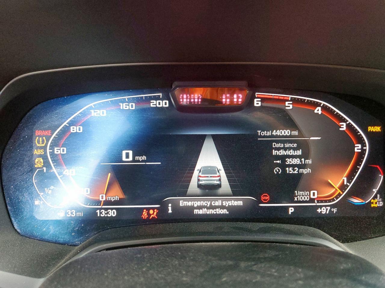 2020 BMW X6 M VIN: 5YMCY0C08L9C97076 Lot: 62674905