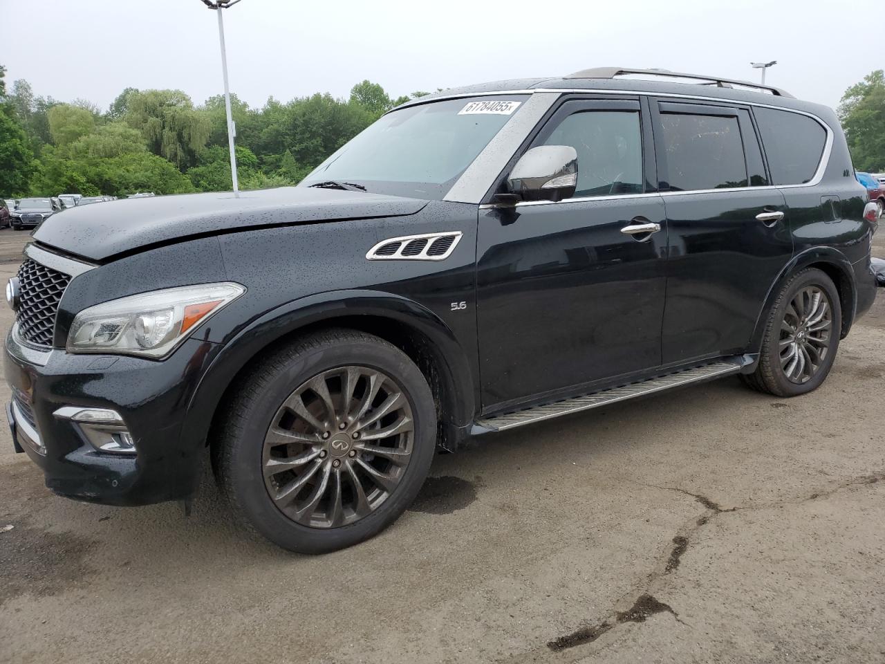 2015 Infiniti Qx80 იყიდება East Granby-ში, CT - Minor Dent/Scratches