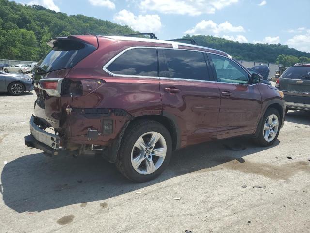  TOYOTA HIGHLANDER 2016 Burgundy