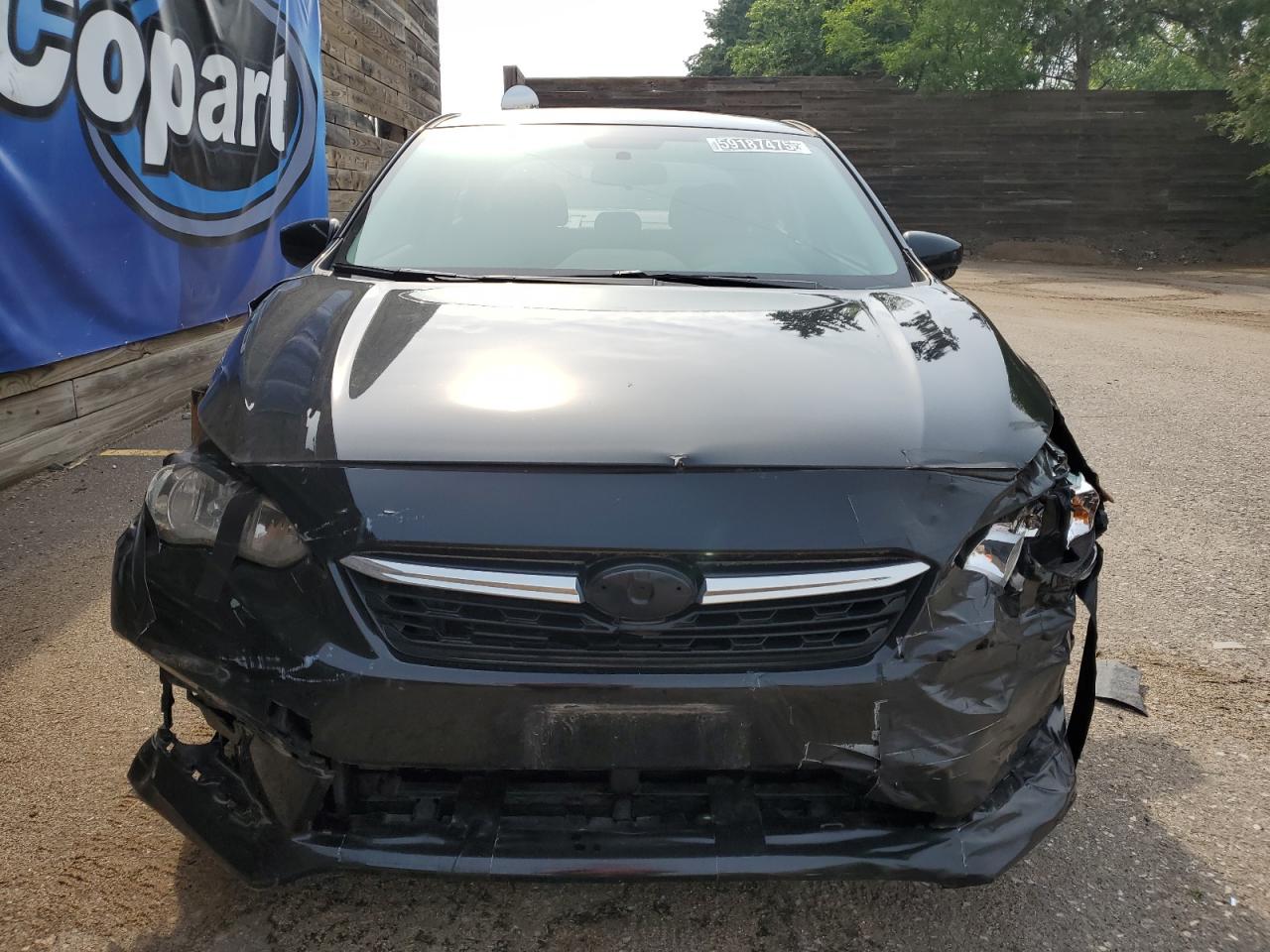 2022 Subaru Impreza Premium VIN: 4S3GKAV6XN3604642 Lot: 59187475