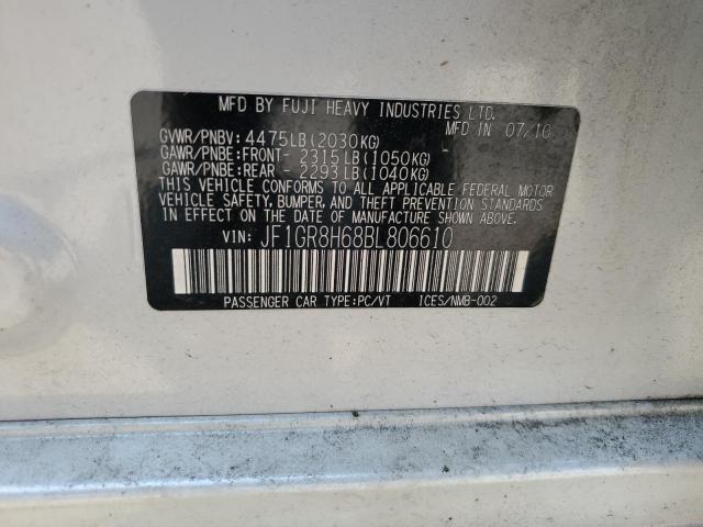 2011 SUBARU IMPREZA WRX STI  