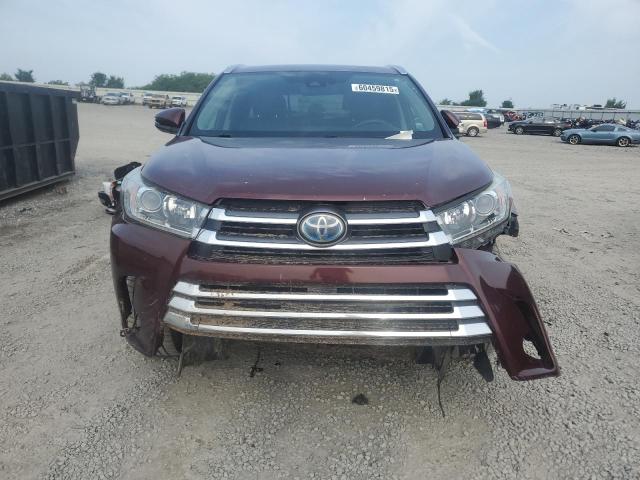  TOYOTA HIGHLANDER 2017 Бургунди