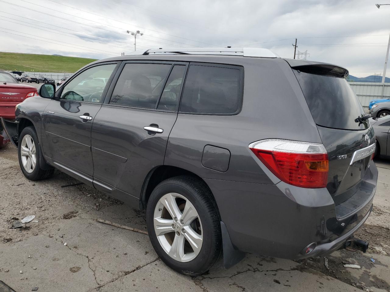 2008 Toyota Highlander Limited charcoal null gas JTEES42A882077157 photo #3