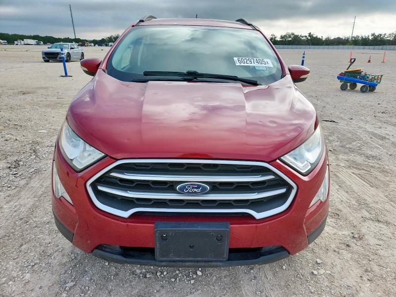  FORD ECOSPORT 2020 Red