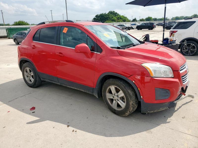 Parquets CHEVROLET TRAX 2016 Czerwony
