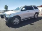 2015 Toyota Sequoia Platinum للبيع في North Las Vegas، NV - Front End
